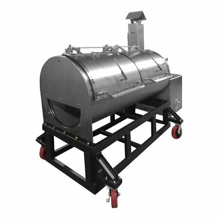 CAJUN CUSTOM COOKERS CM-48 Cattleman 48in Reverse Flow Smoker Grill 49ACM48